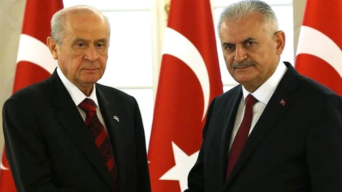 Yıldırım-Bahçeli Görüşmesi Sona Erdi