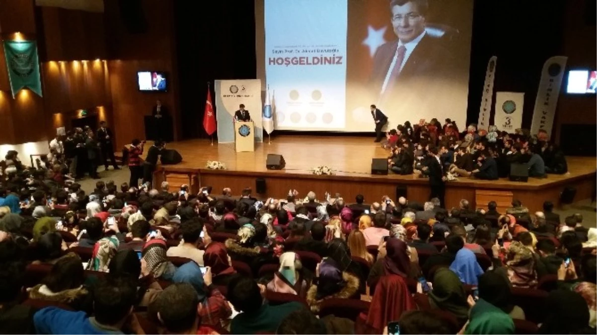 Ahmet Davutoğlu, Uludağ Üniversitesi\'nde Gençlerle Buluştu
