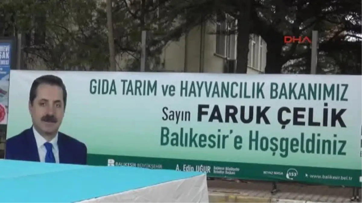 Bursa Bakan Çelik\'ten "Bereketli Toprakları Hep Beraber Ayağa Kaldıralım" Çağrısı