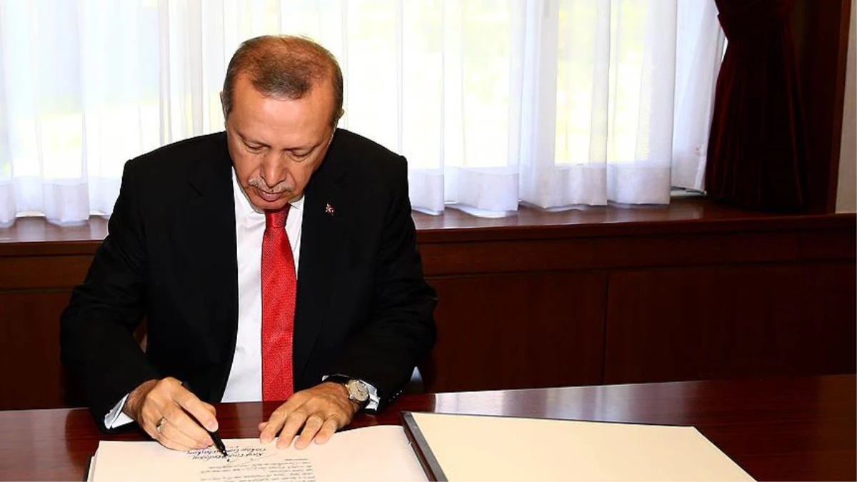 Cumhurbaşkanı Erdoğan\'dan Kanun Onayı