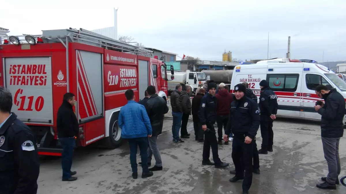 Ek Bilgilerle) - Akaryakıt Tankerinin Tamiri Sırasında Patlama: 1 Ölü 2 Yaralı