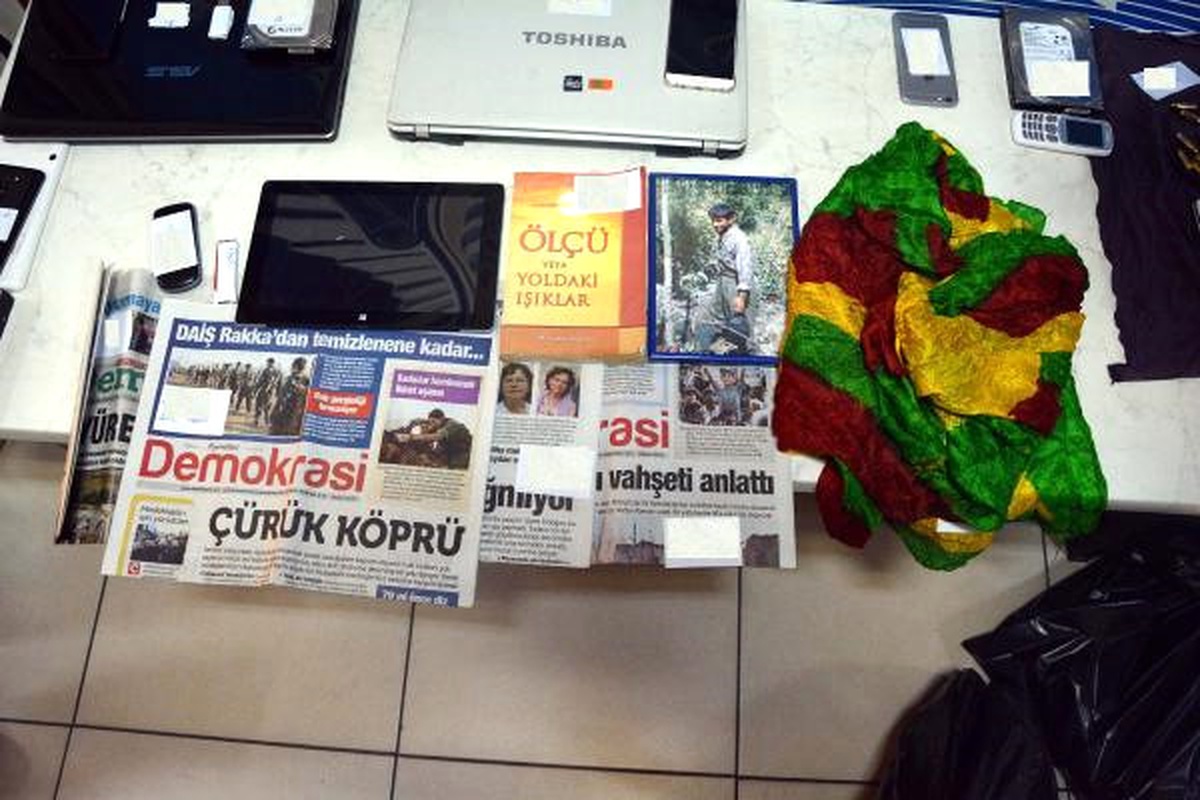 Gaziantep\'te, PKK Operasyonuna 9 Tutuklama
