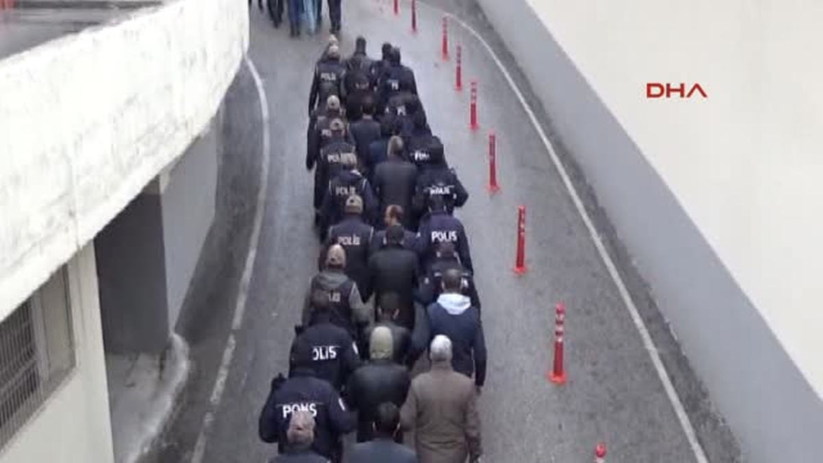 Gaziantep\'te, PKK Operasyonuna 9 Tutuklama