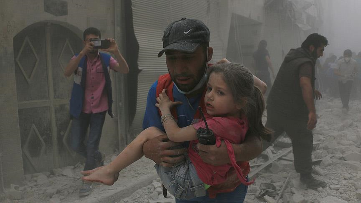 Halep İçin Kalpler Kan Ağlıyor"