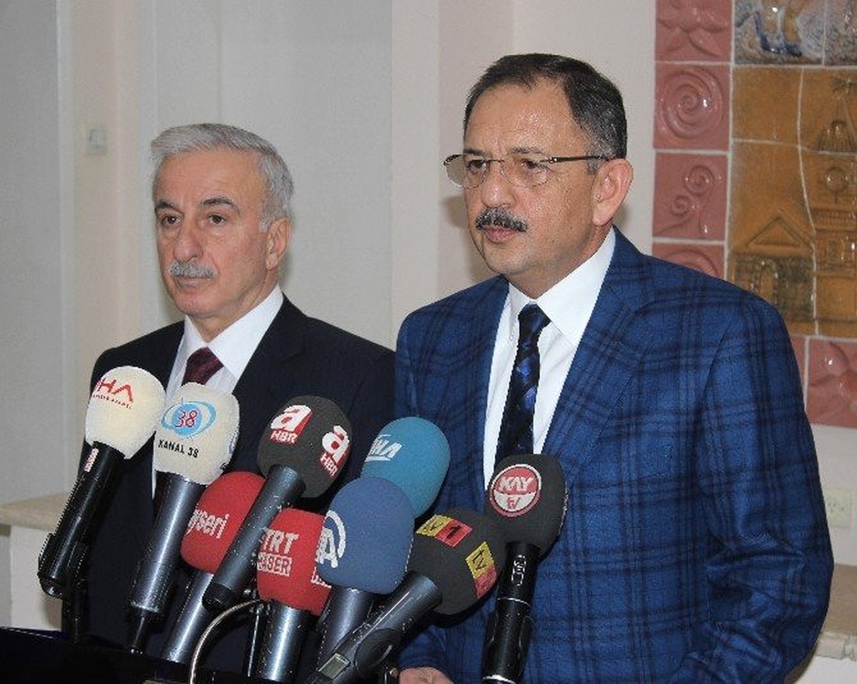 Kayseri Bakan Özhaseki: Yeni Sistemle Iki Başlılığı Ortadan Kaldırmak Istiyoruz