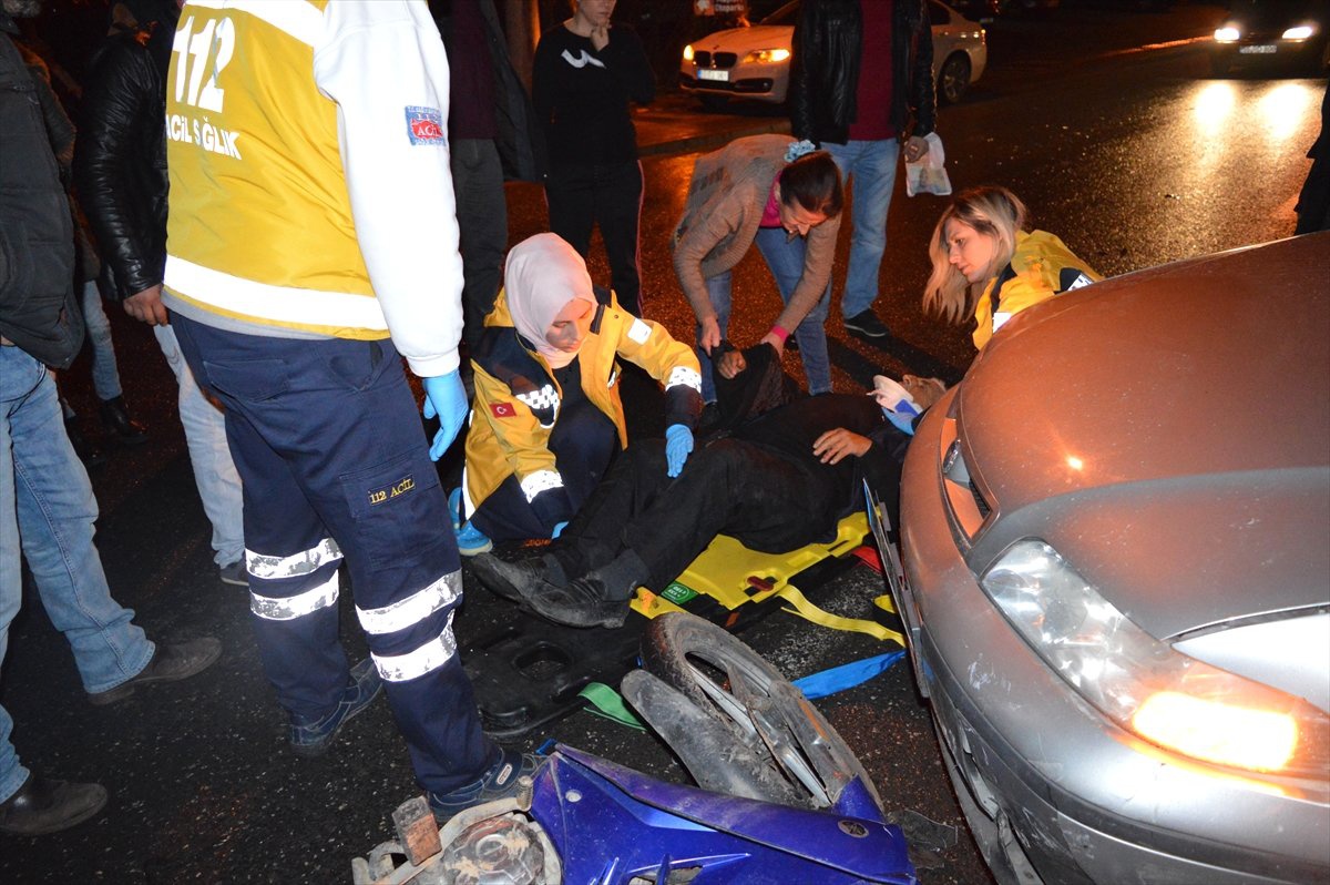 Lüleburgaz\'da Trafik Kazası: 1 Yaralı
