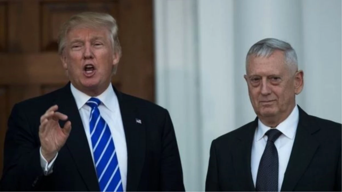 Trump, Pentagon\'un Başına \'Deli Köpek\' Lakaplı James Mattis\'i Geçirecek