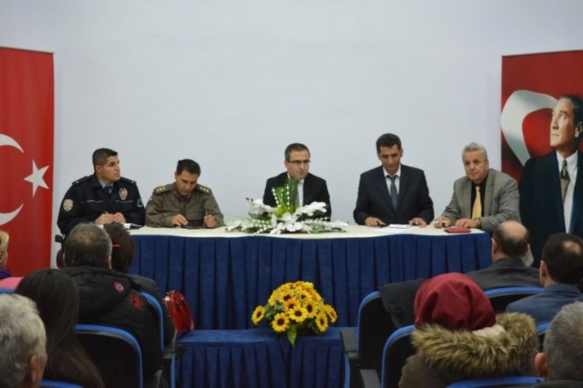 Saray\'da Eğitim Koordinasyon Toplantısı