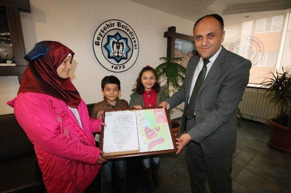 Suriyeli Öğrencilerden Beyşehir Belediyesine Ziyaret