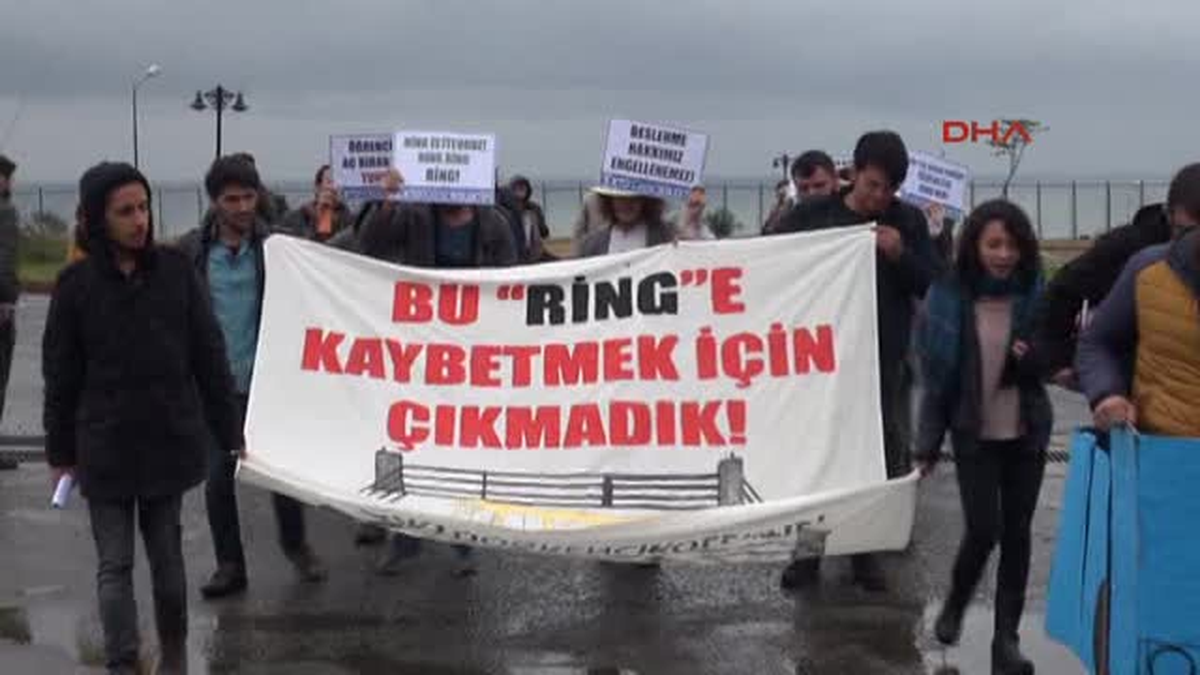 Trabzon Ktü Rektörlüğü Önünde ?ring Otobüs? Arbedesi