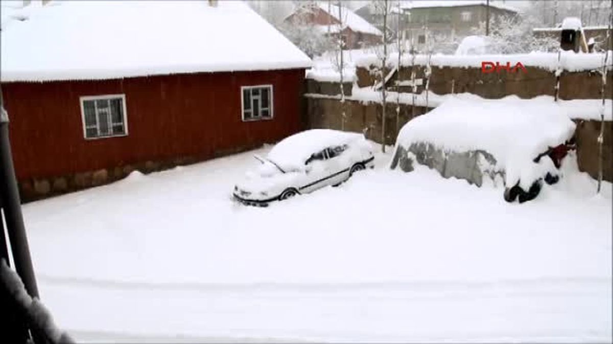 Van Başkale\'de Kar Esareti