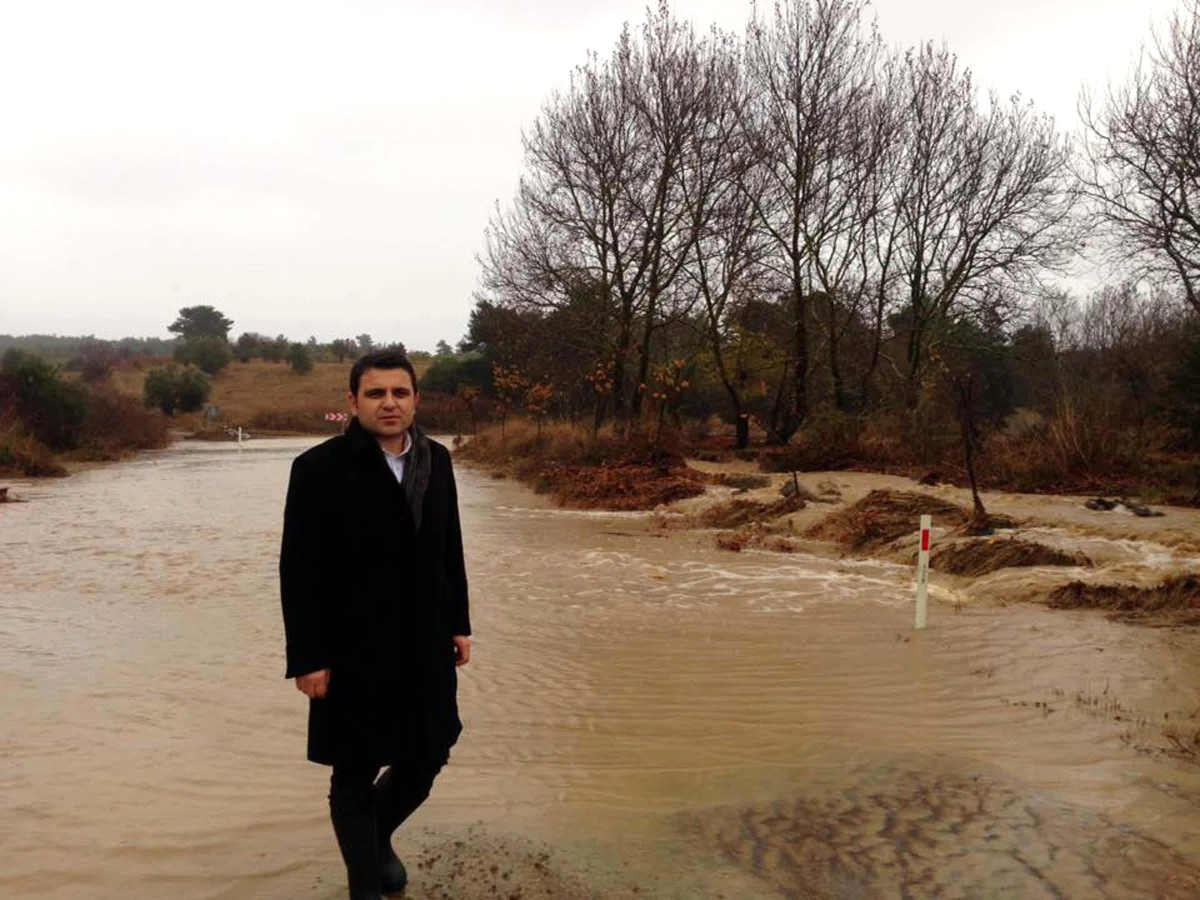 Çanakkale - Şehitlik Yolu Trafiğe Kapandı