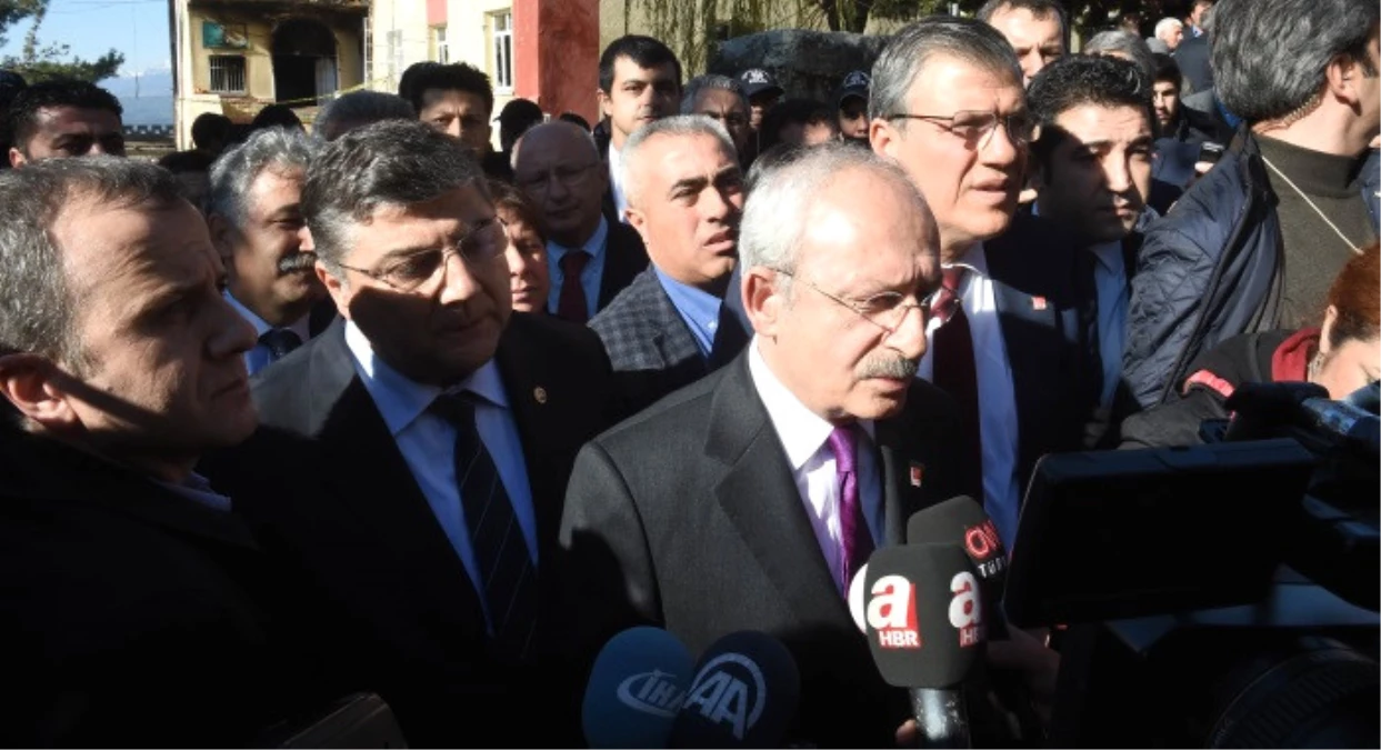 CHP Genel Başkanı Kılıçdaroğlu: Devleti Akılla Yönetenler Önlemi Önceden Alır (2)