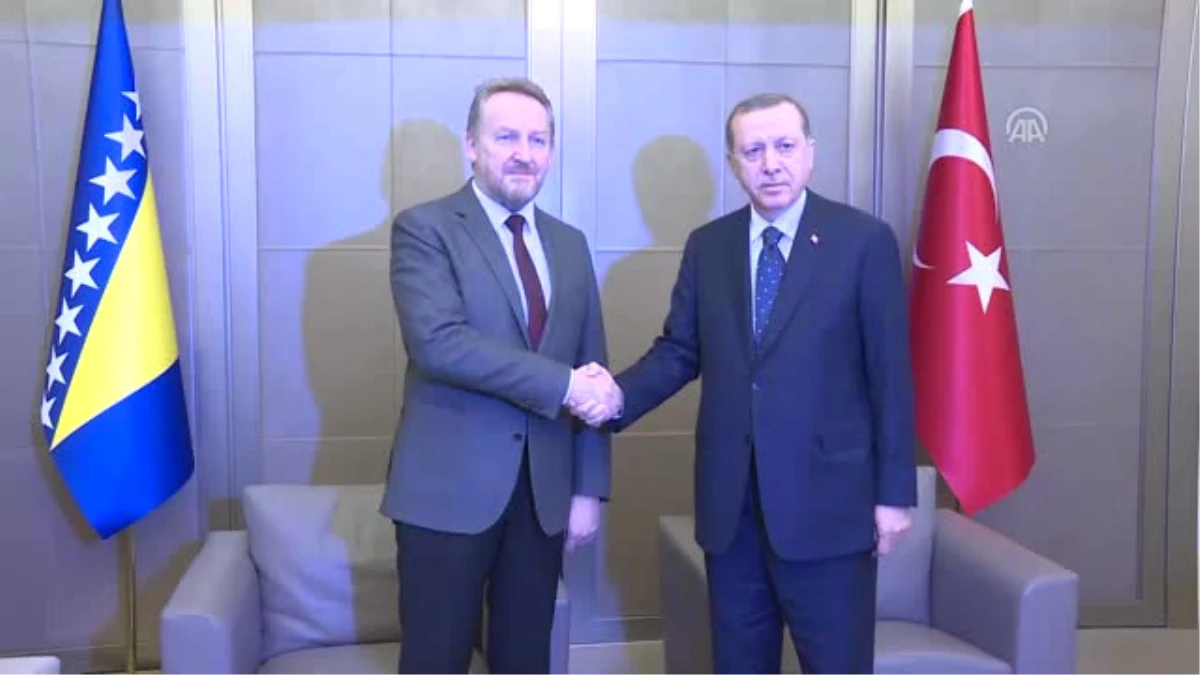 Erdoğan, Bosna Hersek Devlet Başkanlığı Konseyi Başkanı Izzetbegoviç\'i Kabul Etti