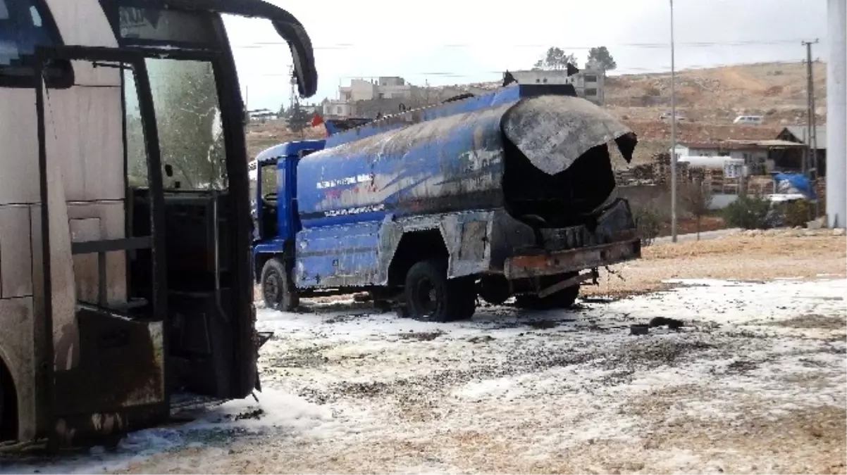 Gaziantep\'te Boş Tanker Patladı