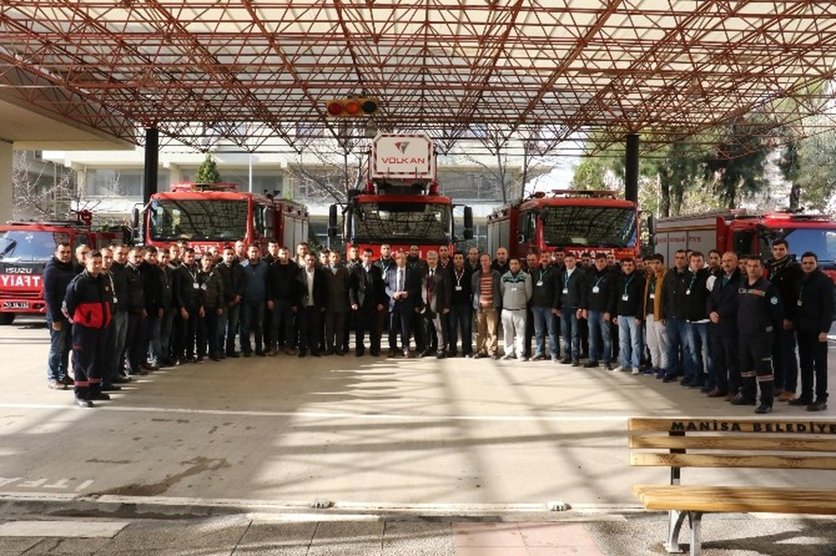 Manisa İtfaiye Daire Başkanlığı\'na 54 Yeni Personel Katıldı