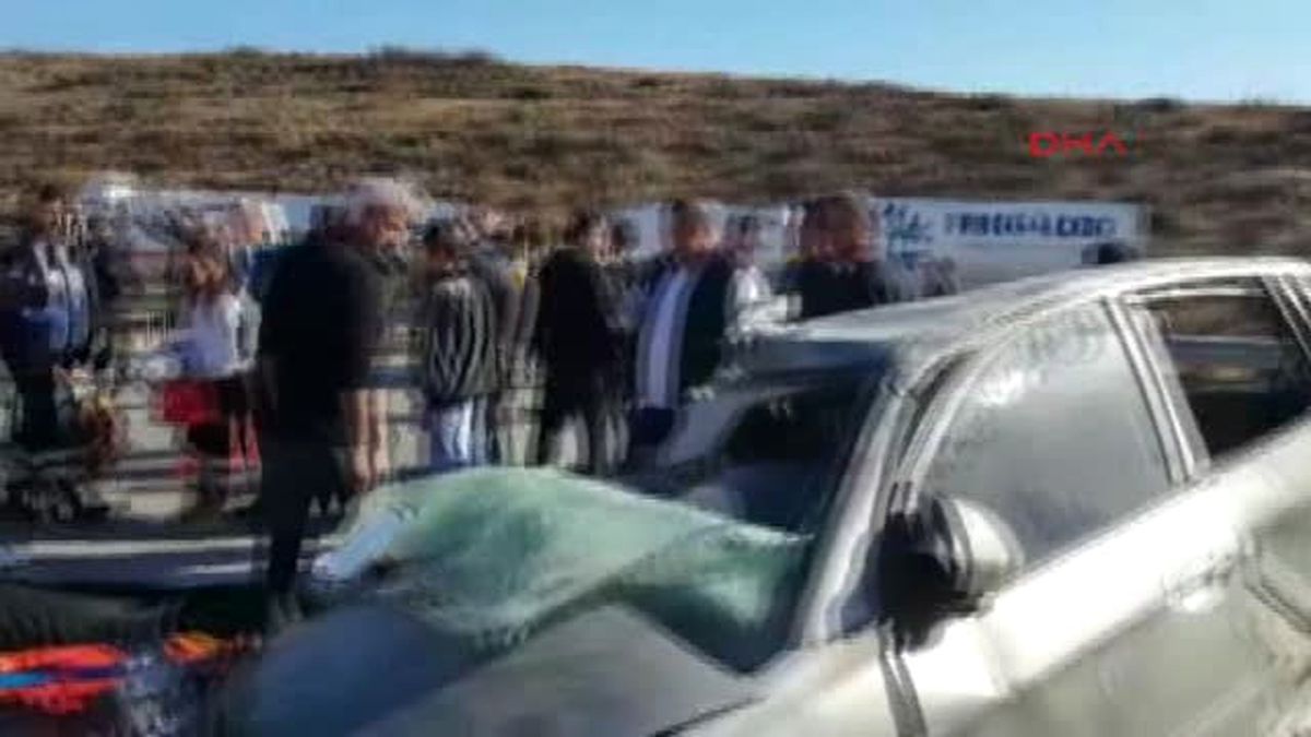 Mersin - Ak Partili Tezcan ve Eşi Ölümden Döndü