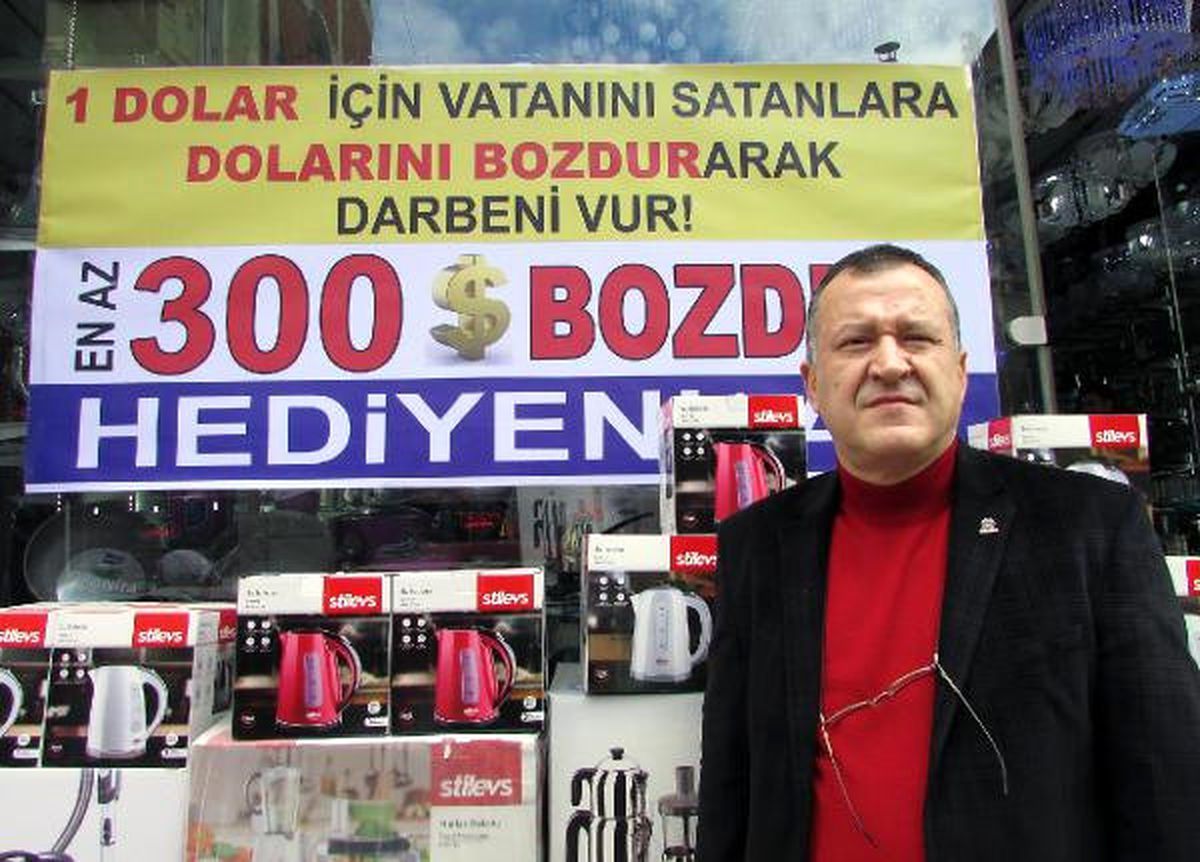 Züccaciyeciden, 300 Dolar Bozdurana Hediye Kampanyası