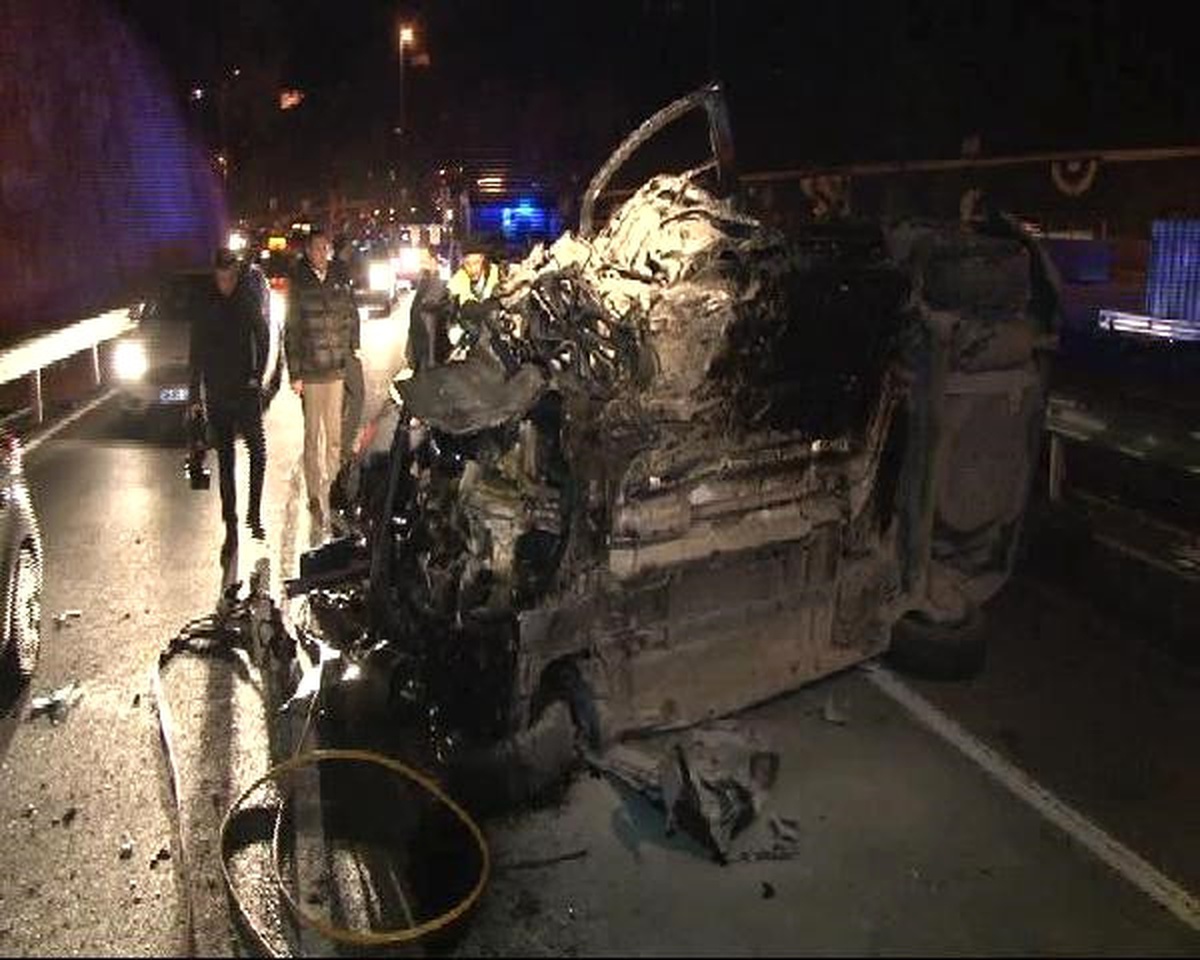 15 Temmuz Şehitler Köprüsü Yolunda 2 Ayrı Trafik Kazası: 1\'i Ağır, 6 Yaralı