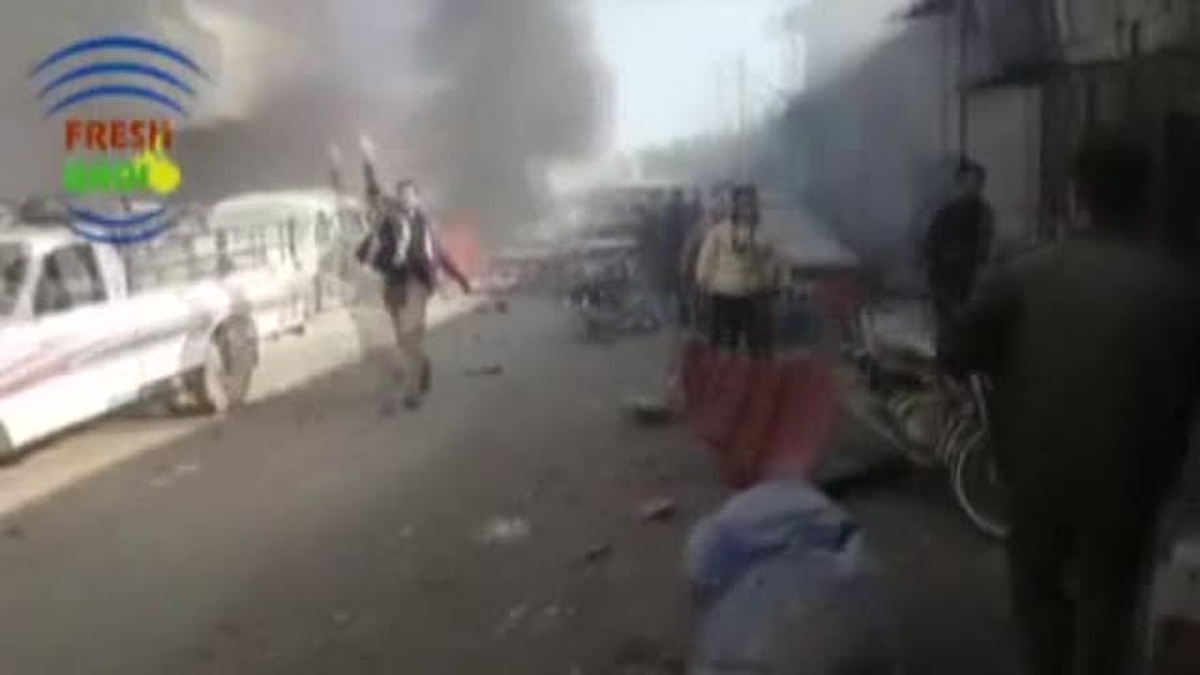 Idlib\'e Hava Saldırısı: 22 Kişi Ölü, 15 Yaralandı
