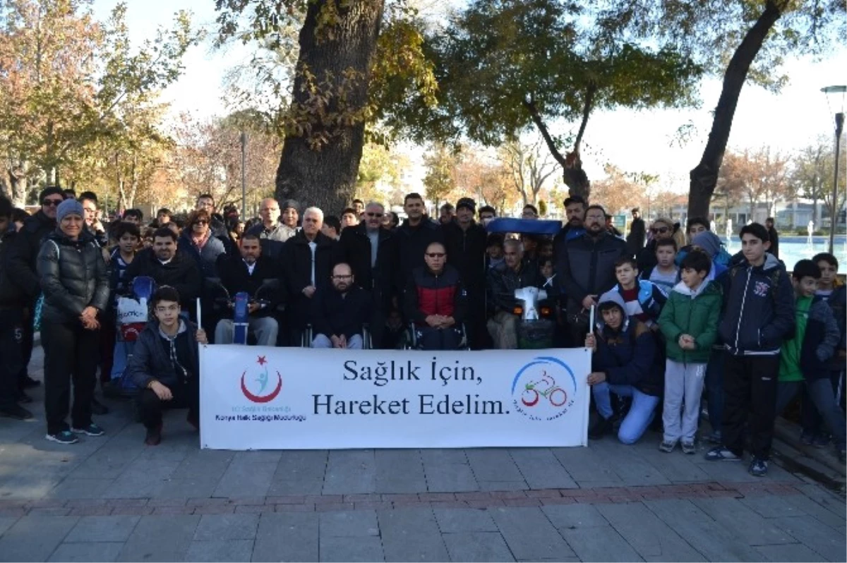 Konya\'da Sağlık Yürüyüşü Gerçekleştirildi