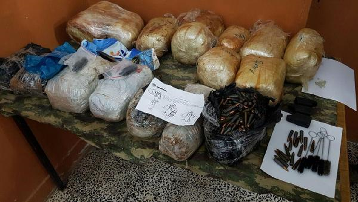 Suriye Sınırında 80 Kilo Patlayıcı ve PKK Silahları Ele Geçirildi