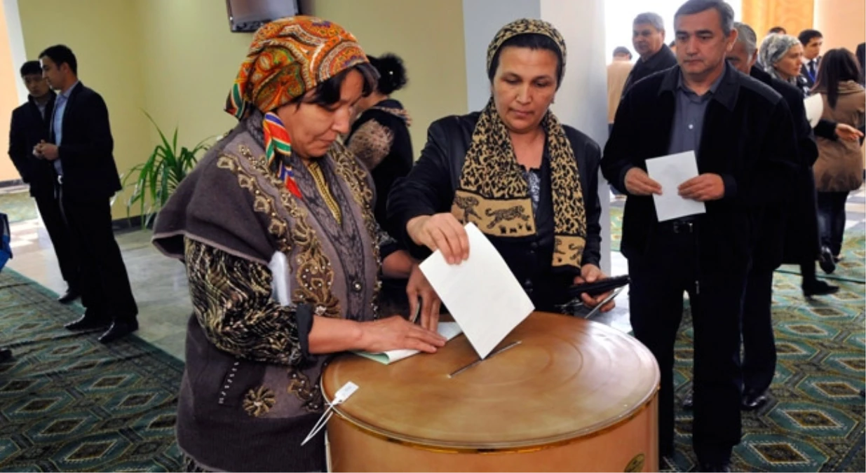 Özbekistan\'da Cumhurbaşkanı Seçimi