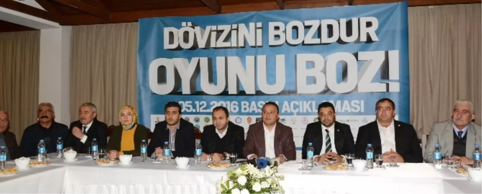 Aksaray\'da "Dövizini Bozdur, Oyunu Boz" Kampanyası