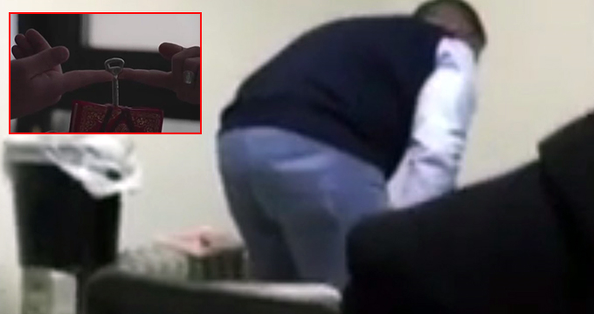 'Cin Hastanesi'nde Cin Çıkarma Seansının Görüntüleri Ortaya Çıktı