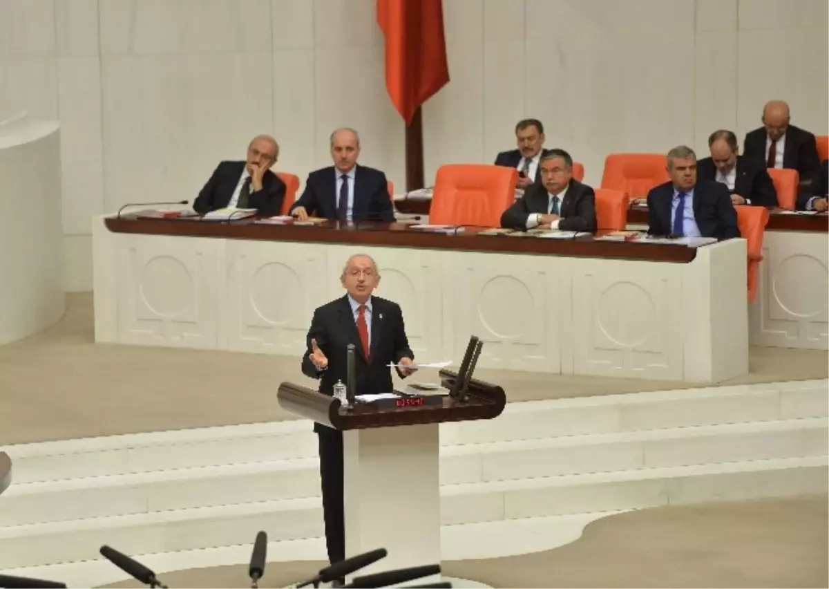 Kılıçdaroğlu: "Hiçbir Vesayeti Kabul Etmiyoruz"