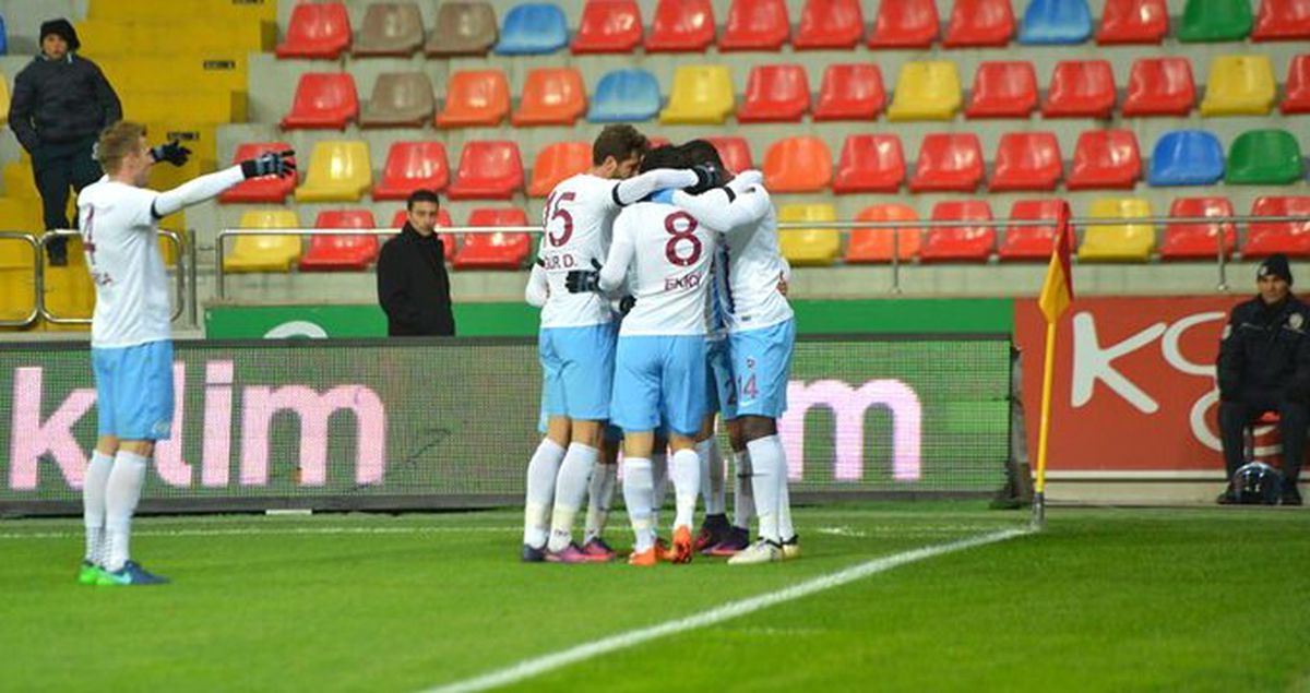 Trabzonpor, Kayserispor'u 1-0 Yendi