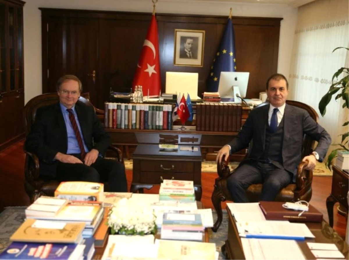 AB Bakanı Çelik, AB Türkiye Delegasyonu Başkanı Berger\'i Kabul Etti