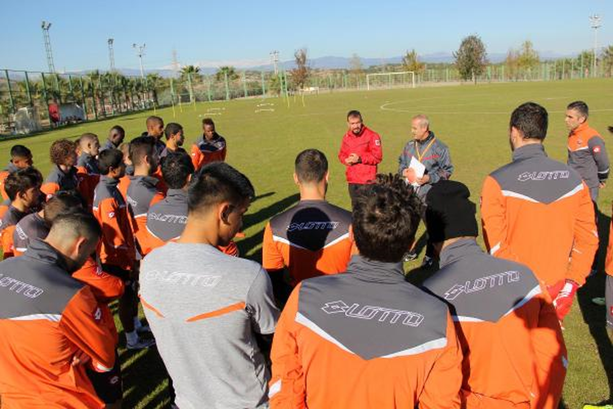 Adanaspor Eyüp Arın\'la Çalıştı