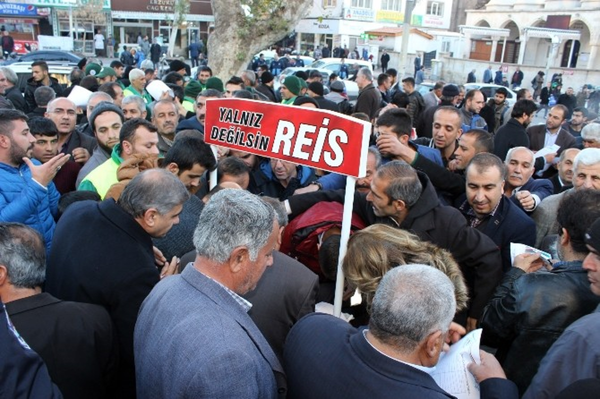 Adıyaman\'da "Yalnız Değilsin Reis" Kampanyasına Yoğun İlgi