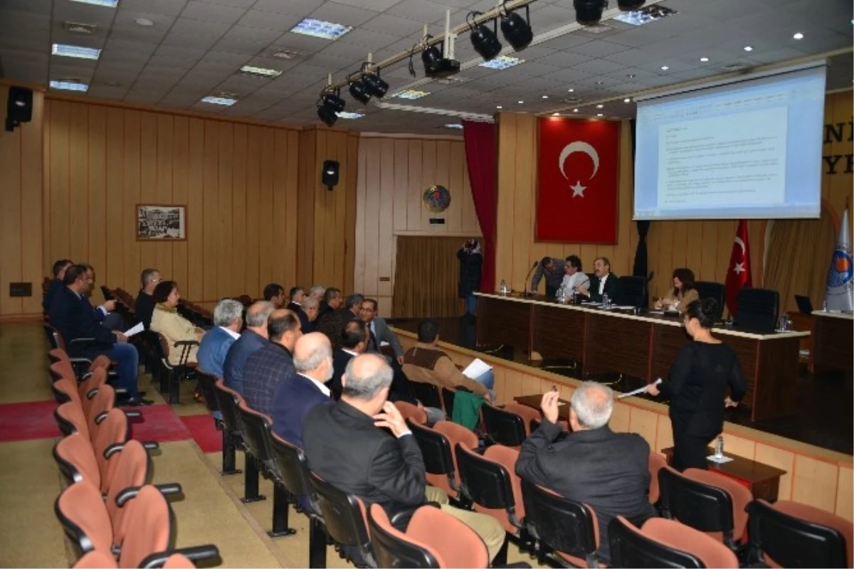 Akdeniz Belediye Meclisi, Yılın Son Toplantısını Yaptı