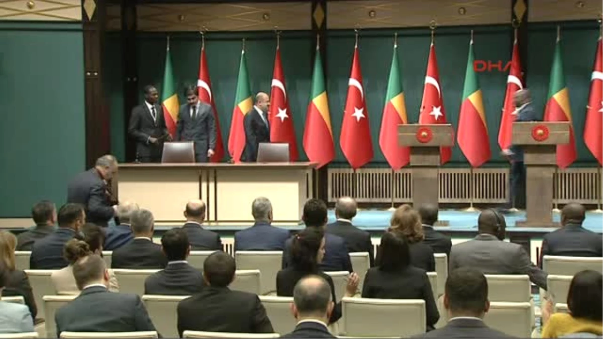 Benin Cumhurbaşkanı ve Recep Tayyip Erdoğan Ortak Basın Toplantısı Düzenledi