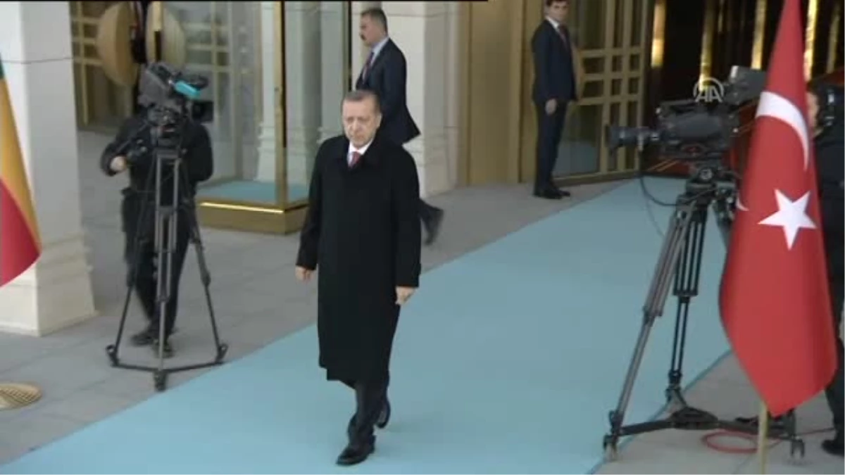 Cumhurbaşkanı Erdoğan, Benin Cumhurbaşkanı Patrice Talon\'u Resmi Törenle Karşıladı