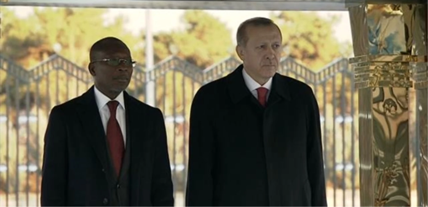 Cumhurbaşkanı Erdoğan, Benin Cumhurbaşkanı Talon Bir Araya Geldi