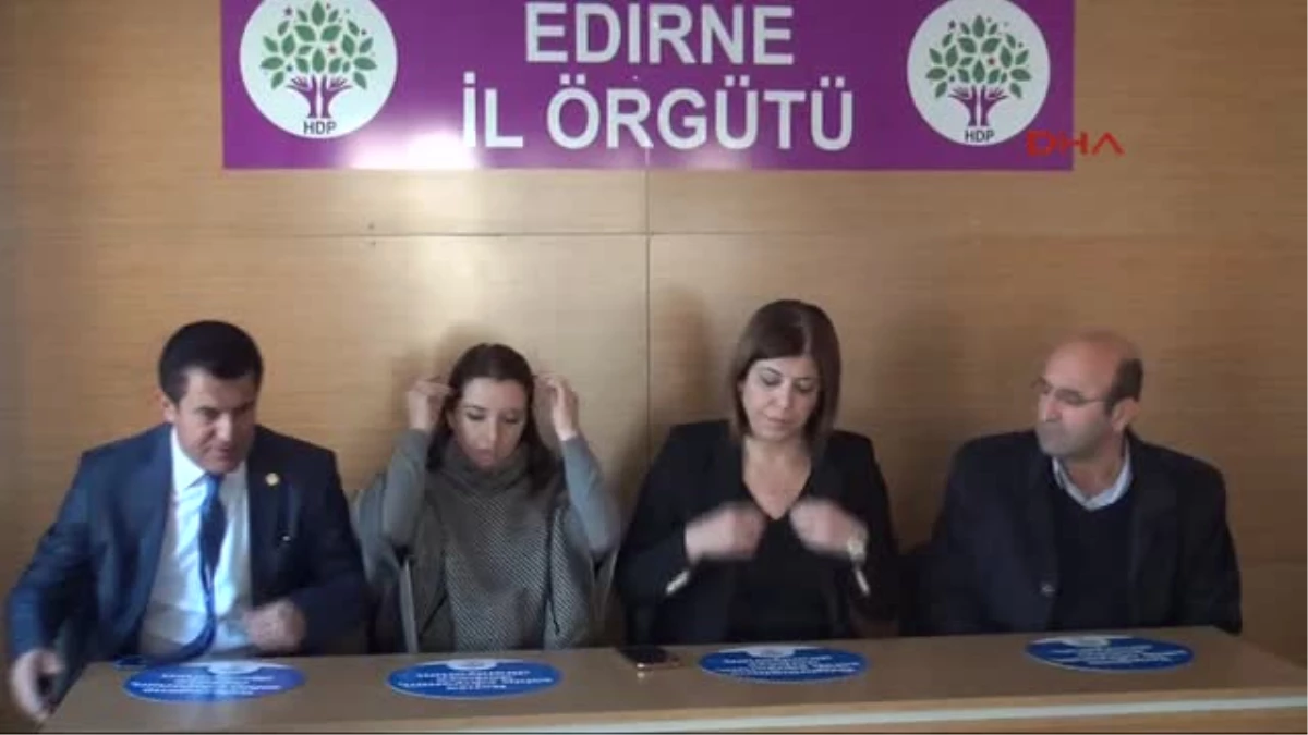 Edirne Hdp\'li Beştaş Demirtaş ve Zeydan\'a Alenen Işkence Yapılıyor,