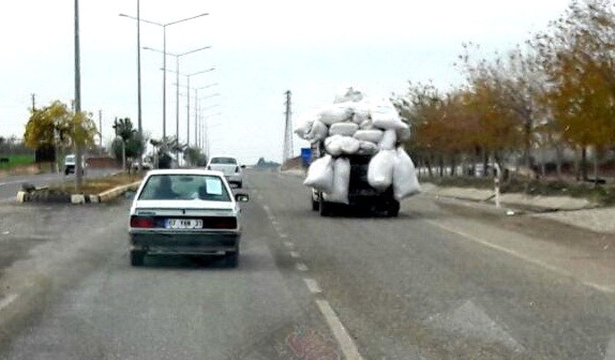 Fazla Yük ile Trafikte Seyretti