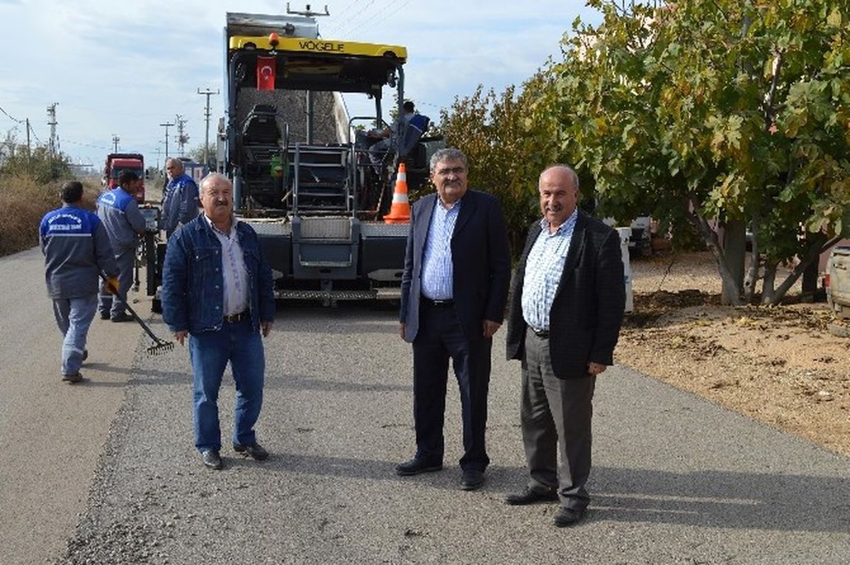 Gaziler Mahallesi\'ne Sıcak Asfalt