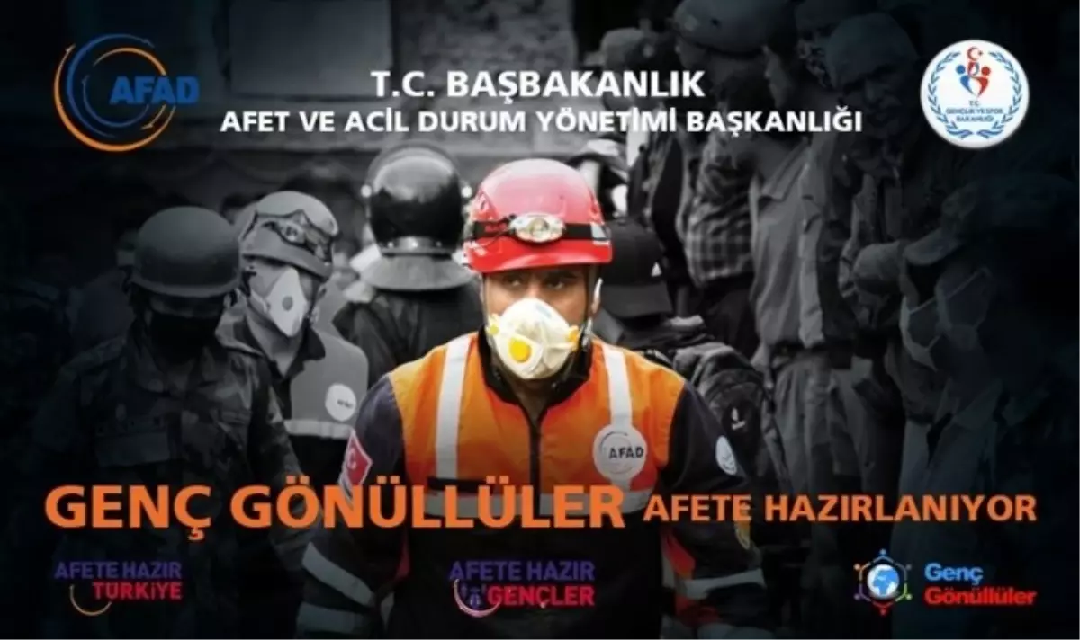 Genç Gönüllüler Afetlere Hazırlanıyor