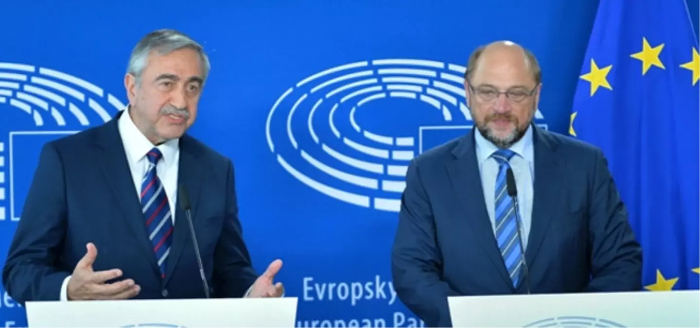 Head Of Ep Schulz Meets With Mustafa Akıncı