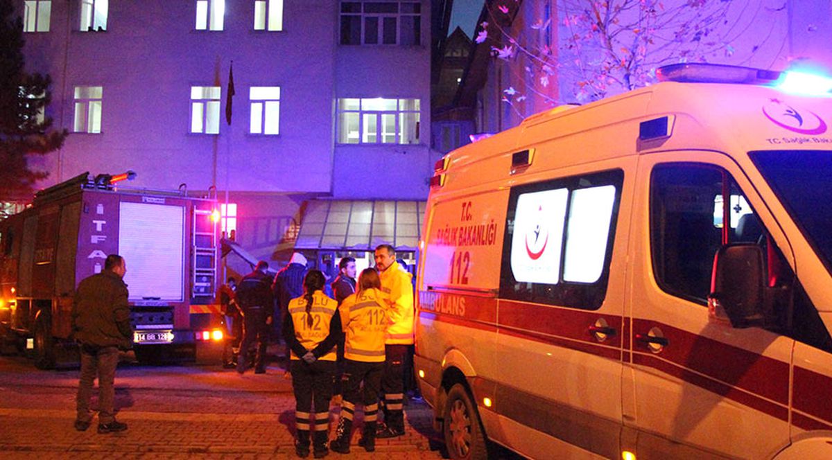 Öğrenci Pansiyonunda Yangın Paniği