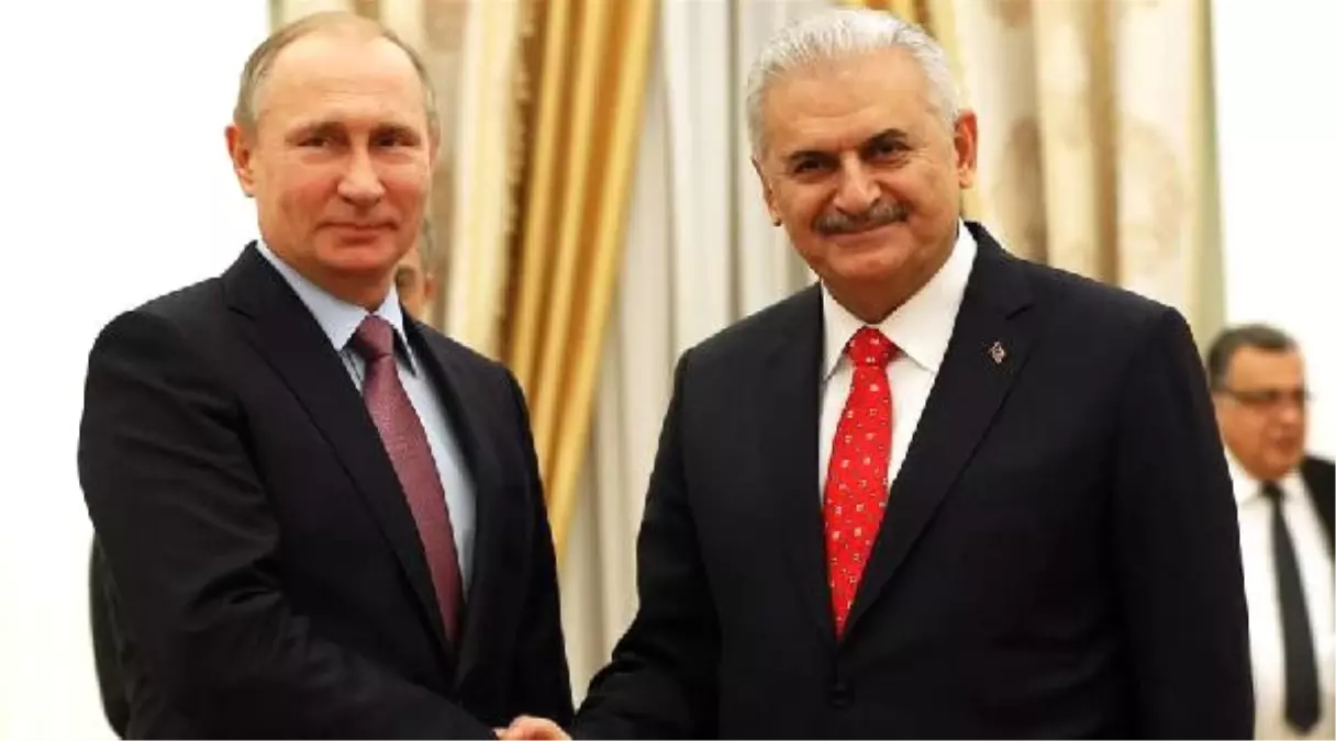 Rusya Devlet Başkanı Putin, Başbakan Yıldırım\'ı Kremlin Sarayı\'nda Kabul Etti