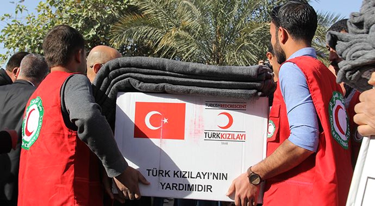 Türk Kızılayı Irak\'ta Yaraları Sarıyor