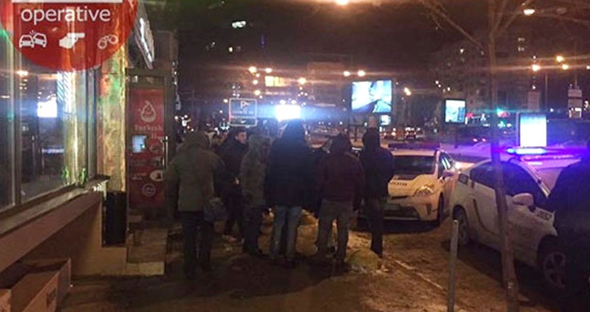 Ukraynalı Taraftarlar, Kiev'de Beşiktaşlılara Saldırdı