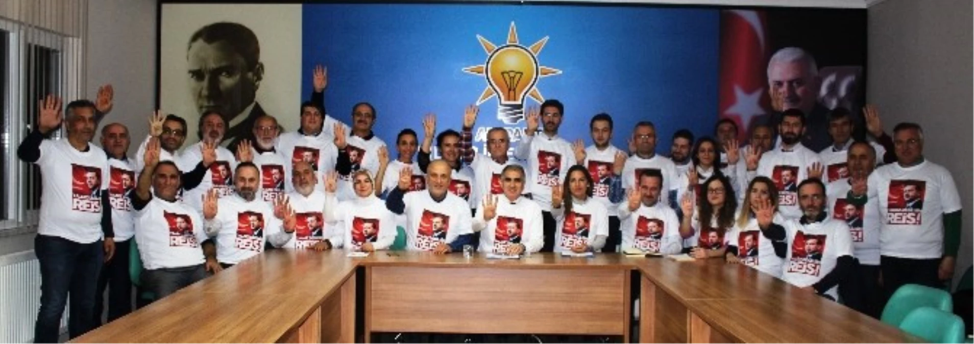 AK Parti Nilüfer\'den Erdoğan\'a Destek