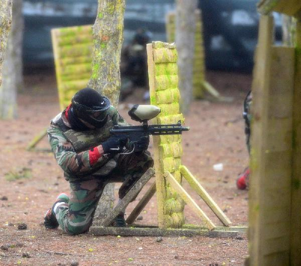 Galatasaraylı Futbolcular Paintball Oynadı