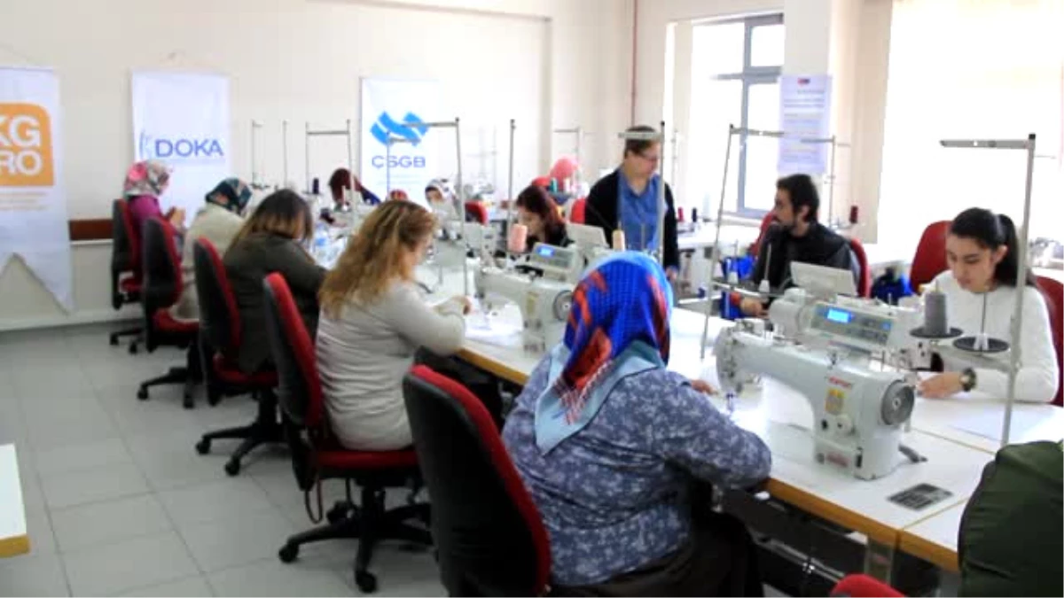 Giresun ve Ordu\'da Kadınlar Tekstil Sektörüne Hazırlanıyor